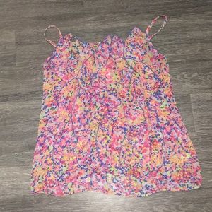 Multi colored tank